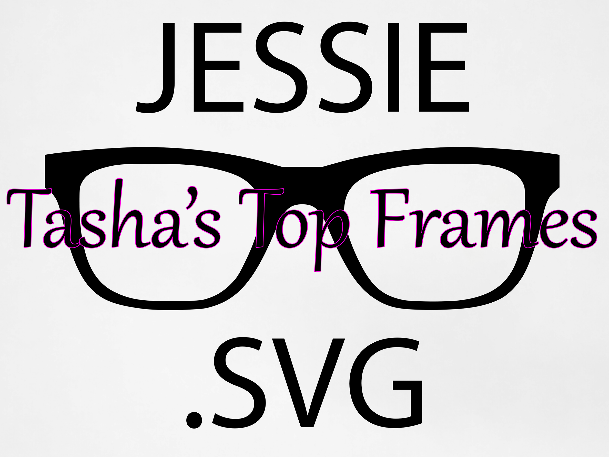 Jessie .SVG File (For use with Cricut or other cutting machines)