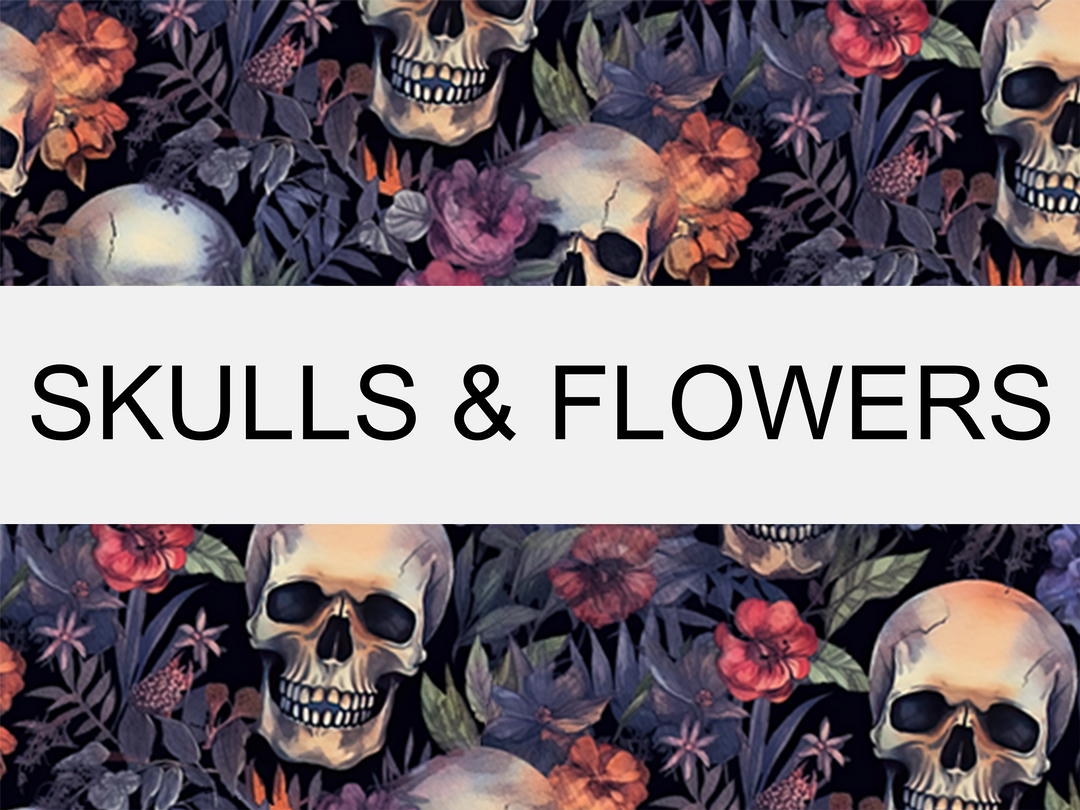 Skulls and Flowers