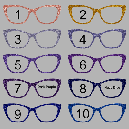 Glitter Solid Color Collection (Printed)