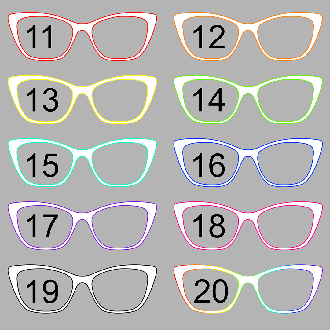 Cartoon Outline White Bundle