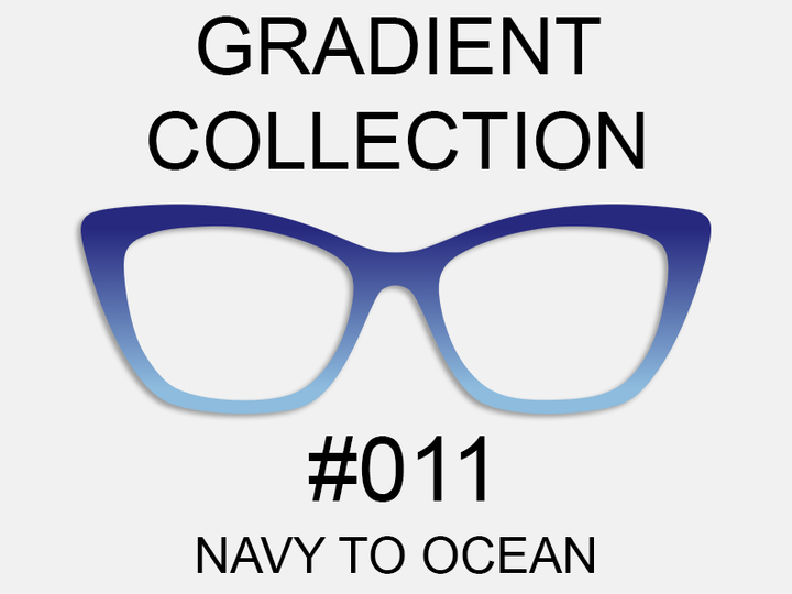 Gradient Collection - #011 Navy to Ocean