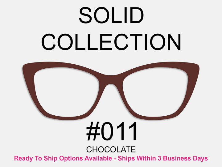 Solid Collection #011 (RTS AVAILABLE) - Chocolate