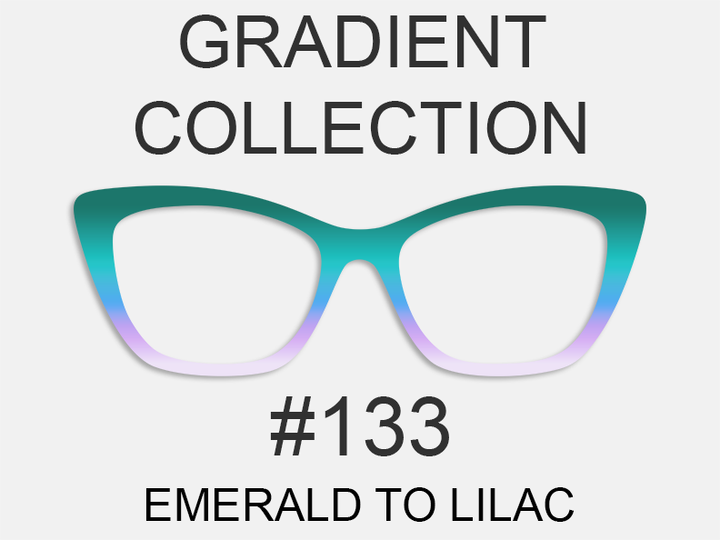 Gradient Collection - #133 Emerald to Lilac