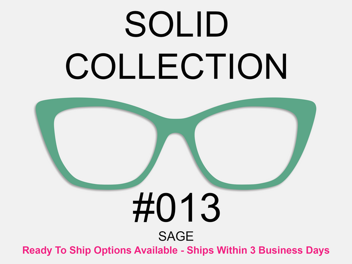 Solid Collection #013 (RTS AVAILABLE) - Sage