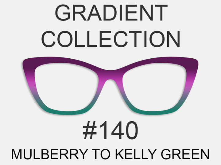 Gradient Collection - #140 Mulberry to Kelly Green