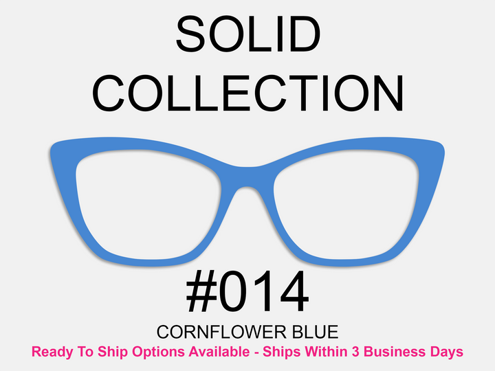 Solid Collection #014 (RTS AVAILABLE) - Cornflower Blue