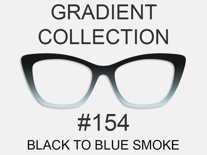 Gradient Collection - #154 Black to Blue Smoke