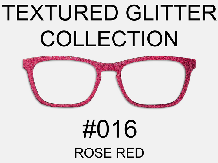 Textured Glitter Collection #016 - Rose Red