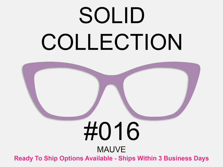 Solid Collection #016 (RTS AVAILABLE) - Mauve