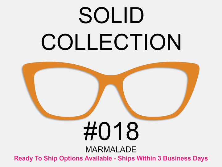 Solid Collection #018 (RTS AVAILABLE) - Marmalade