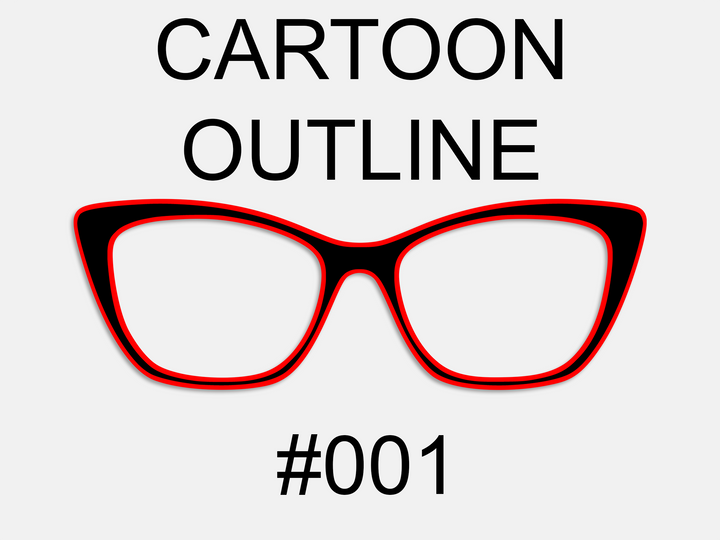 Cartoon Outline #001