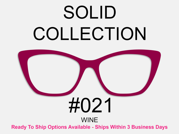 Solid Collection #021 (RTS AVAILABLE) - Wine