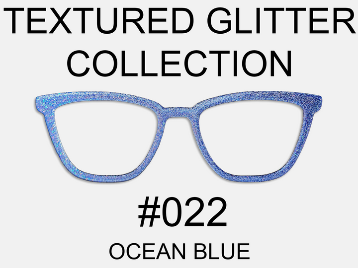 Textured Glitter Collection #022 - Ocean Blue
