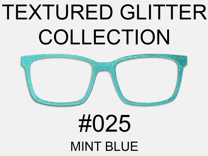 Textured Glitter Collection #025 - Mint Blue