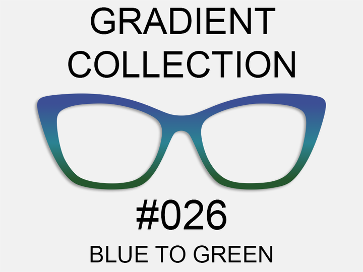 Gradient Collection - #026 Blue to Green