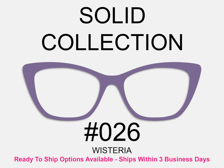 Solid Collection #026 (RTS AVAILABLE) - Wisteria
