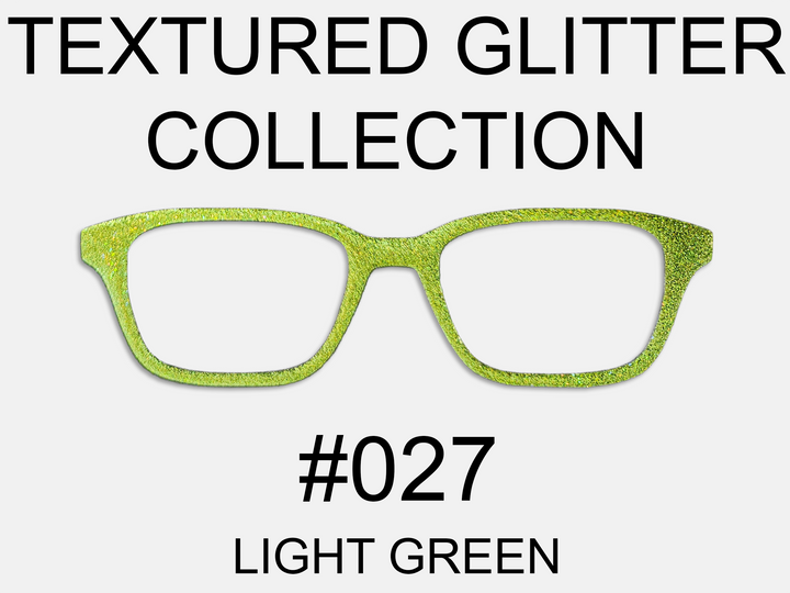 Textured Glitter Collection #027 - Light Green