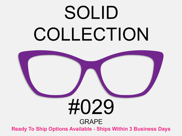 Solid Collection #029 (RTS AVAILABLE) - Grape