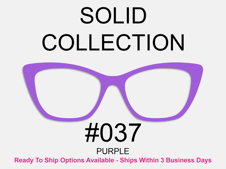 Solid Collection #037 (RTS AVAILABLE) - Purple