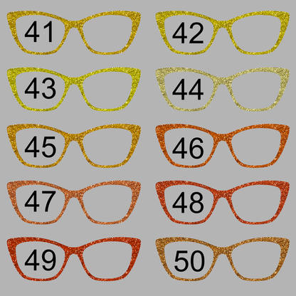 Glitter Solid Color Collection (Printed)