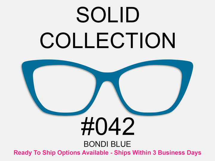 Solid Collection #042 (RTS AVAILABLE)- Bondi Blue