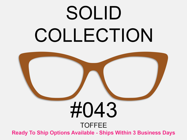 Solid Collection #043 (RTS AVAILABLE) - Toffee