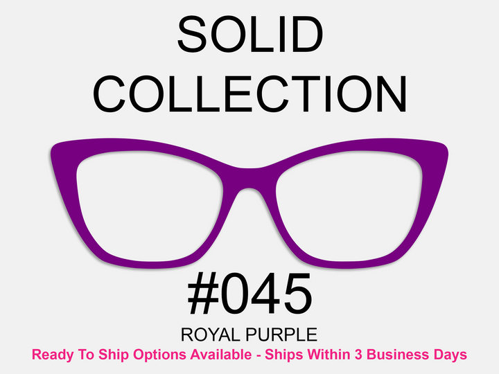 Solid Collection #045 (RTS AVAILABLE) - Royal Purple