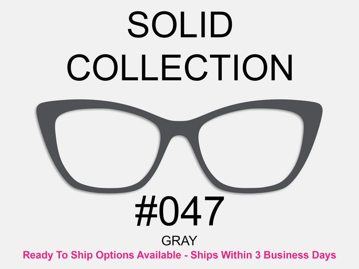 Solid Collection #047 (RTS AVAILABLE) - Gray