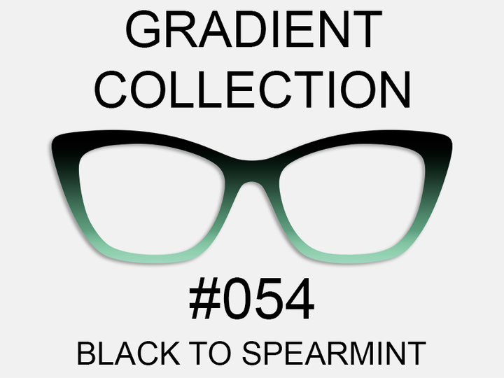 Gradient Collection - #054 Black to Spearmint