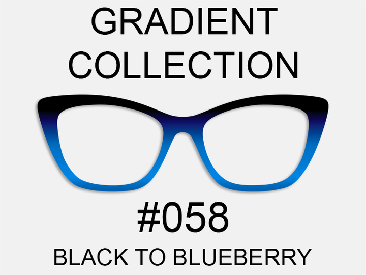 Gradient Collection - #058 Black to Blueberry