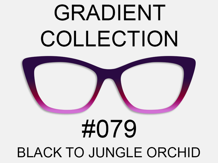 Gradient Collection - #079 Black to Jungle Orchid