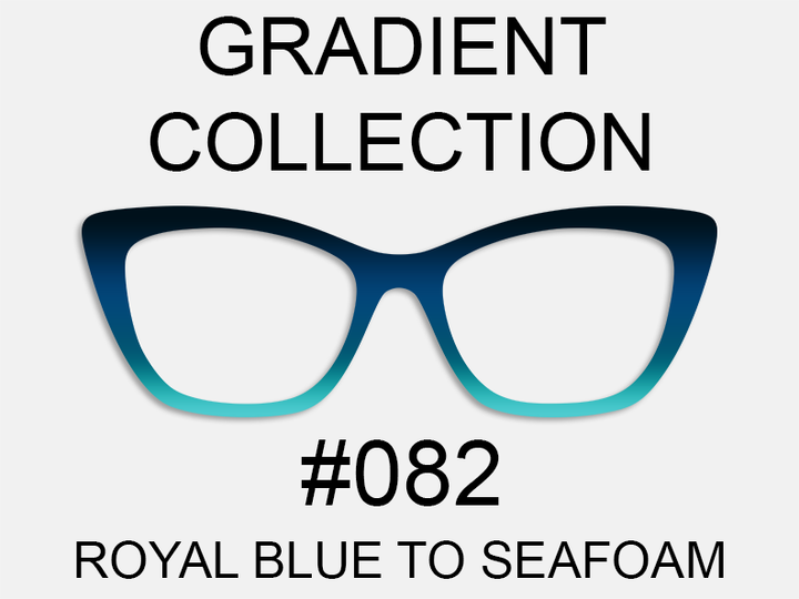 Gradient Collection - #082 Royal Blue to Seafoam