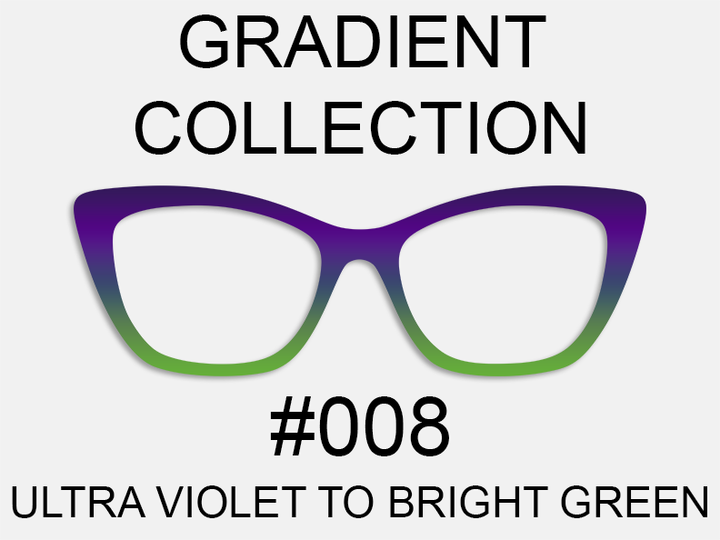 Gradient Collection - #008 Ultra Violet to Bright Green