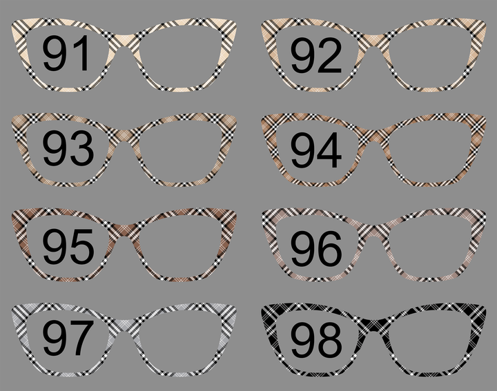 Black Plaid (Many Colors Available)