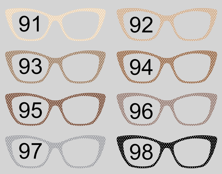 White Pin Dots (Many Colors Available)