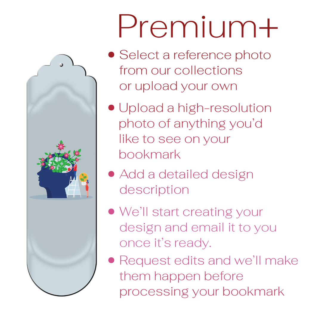 Premium Metal Bookmark
