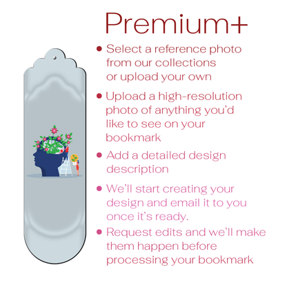 Premium Metal Bookmark