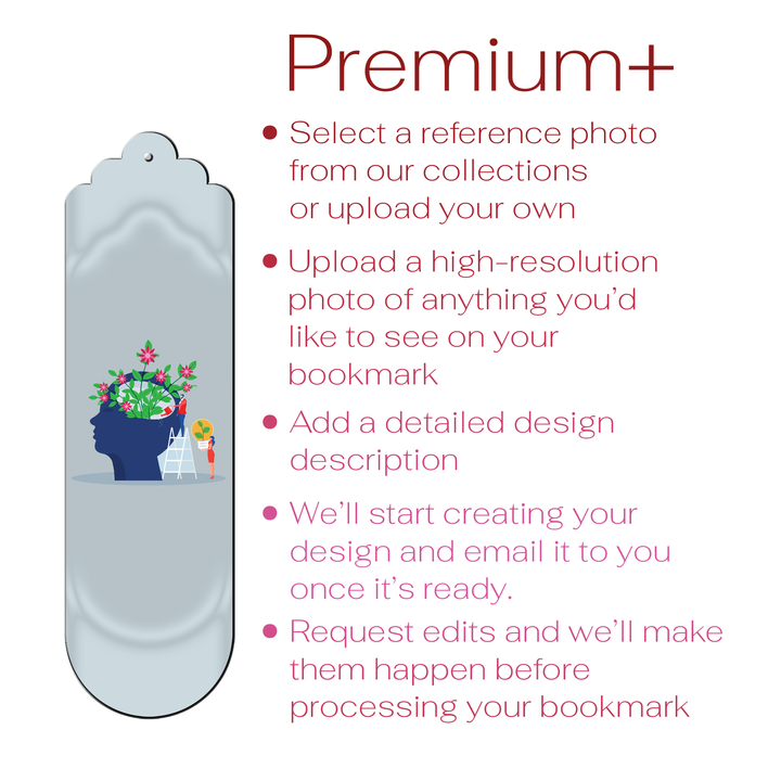 Premium Metal Bookmark