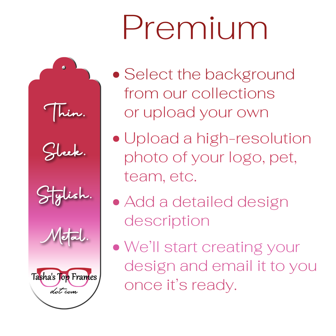 Premium Metal Bookmark
