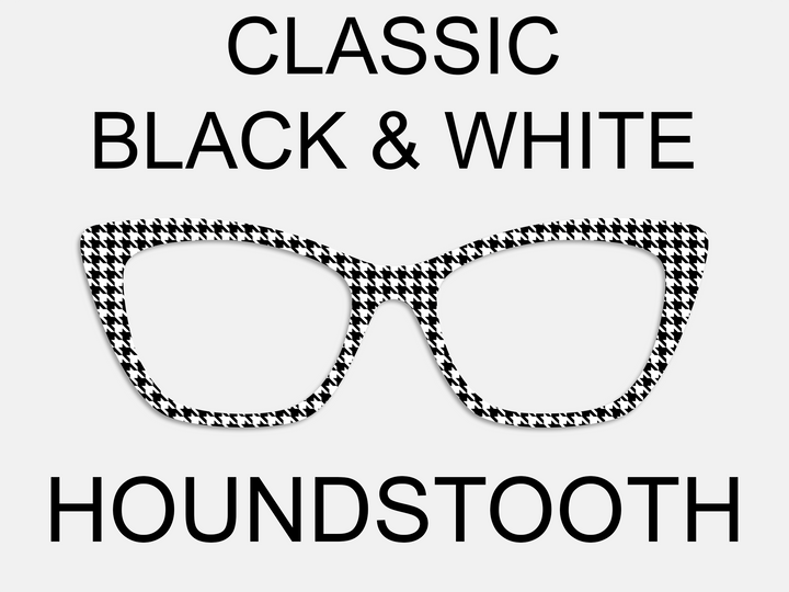 Classic Black and White Houndstooth