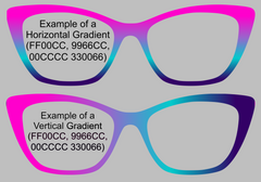 Design Your Own Horizontal or Vertical Gradient