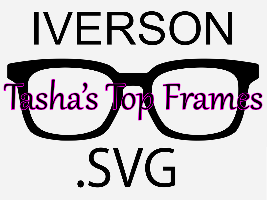 Iverson .SVG File (For use with Cricut or other cutting machines)