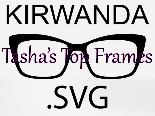 Kirwanda .SVG File (For use with Cricut or other cutting machines)