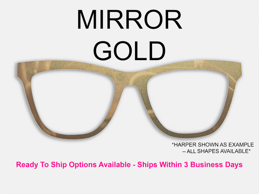 Mirror Gold Toppers (RTS Available)