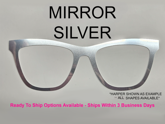 Mirror Silver Toppers (RTS Available)
