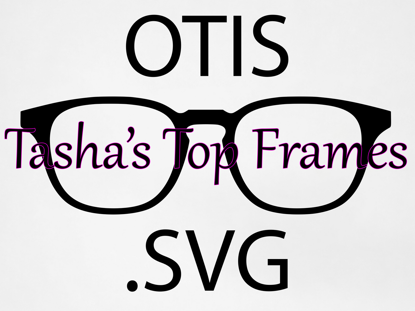 Otis .SVG File (For use with Cricut or other cutting machines)