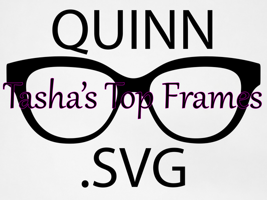 Quinn .SVG File (For use with Cricut or other cutting machines)