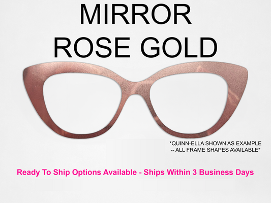 Mirror Rose Gold Toppers (RTS Available)