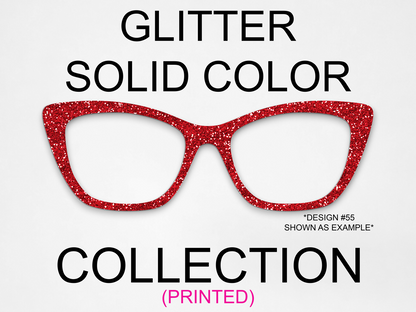 Glitter Solid Color Collection (Printed)