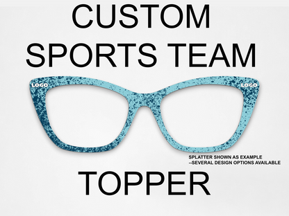 Custom Metal Sports Team Topper